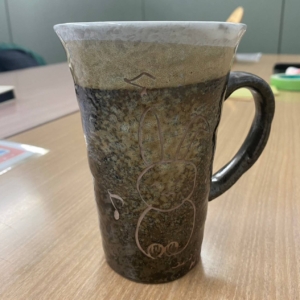 タンブラー彫刻(直筆)