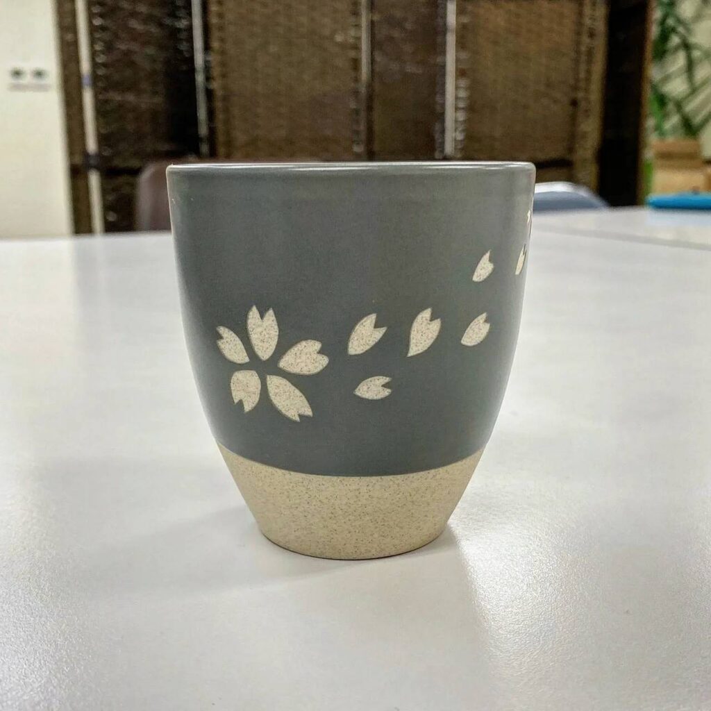 カップ彫刻(直筆)