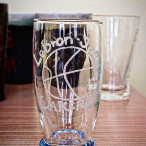 ガラス彫刻(直筆)